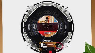 Pyle Home PIC8E 300 Watt High-End 8-Inch Two-Way In-Ceiling Speaker System with Adjustable