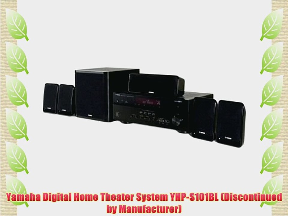 Yamaha Digital Home Theater System YHP-S101BL (Discontinued by Manufacturer)