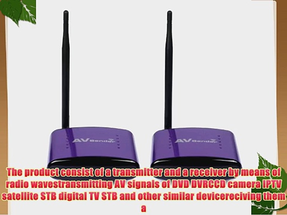 SainSonic PAT-630 5.8GHZ Wireless AV Transmitter