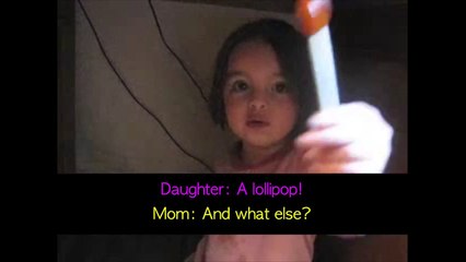 This Adorable little girl is a Candy Thief