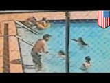 Swimming pool electrocution: Children nearly killed by bad electrical wiring in Florida pool