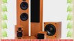 Fluance SX Series High Definition Surround Sound Home Theater 5.1 Channel Speaker System including