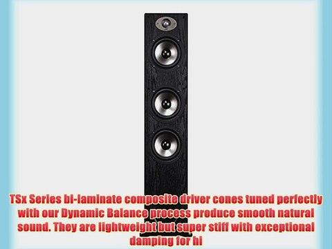 Polk Audio TSx 440T Tower Speaker - Black