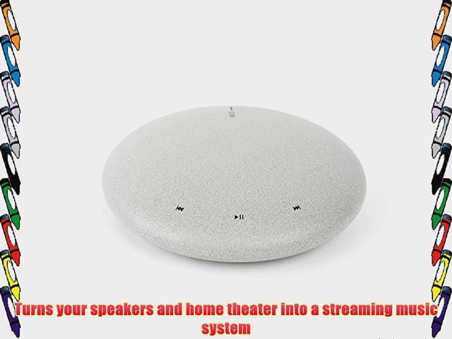 M?ZO COBBLESTONE Wireless Music Receiver for Streaming Music