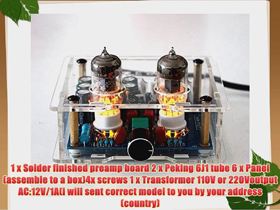 Little bear P5-1 CLEAR 6J1 tube valve puffer Preamp Preamplifier amplifier ver1.2
