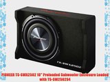 PIONEER TS-SWX2502 10 Preloaded Subwoofer Enclosure Loaded with TS-SW2502S4