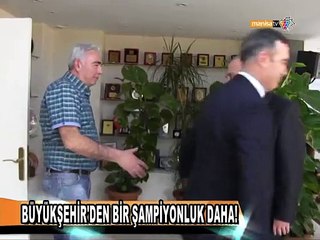 BÜYÜKŞEHİR'DEN BİR ŞAMPİYONLUK DAHA!