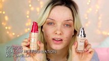 Acne Coverage // Drugstore Makeup Tutorial // MyPaleSkin