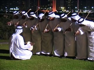 "Razafat" and "Yula" traditional Arab dance, Abu Dhabi (1)