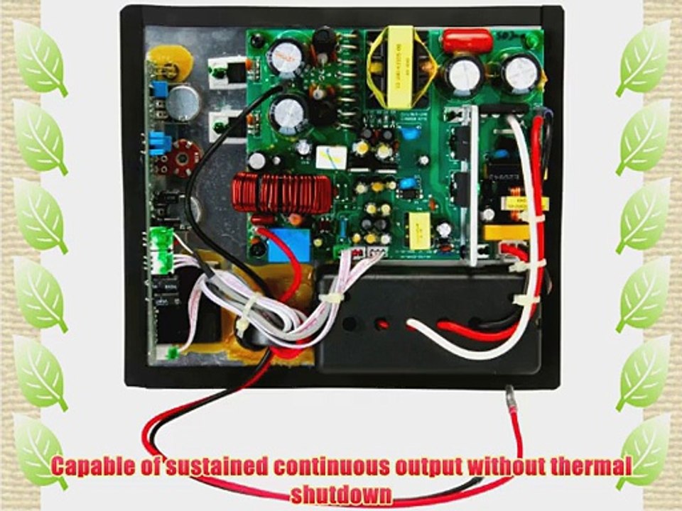 Yung SD200-6 200W Class D Subwoofer Plate Amplifier Module with 6 dB @ 35 Hz