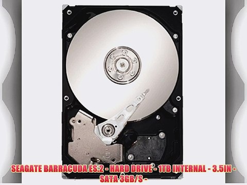 SEAGATE BARRACUDA ES.2 - HARD DRIVE - 1TB INTERNAL - 3.5IN - SATA 3GB/S -