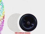 Bic America Msrpro6 6.5-Inch Weather-Resistant Muro Ceiling Speakers