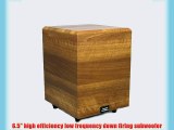 Theater Solutions SUB6DM Down Firing Subwoofer (Mahogany)