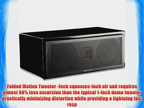 MartinLogan Motion 30 Gloss Black Center Channel Loudspeaker