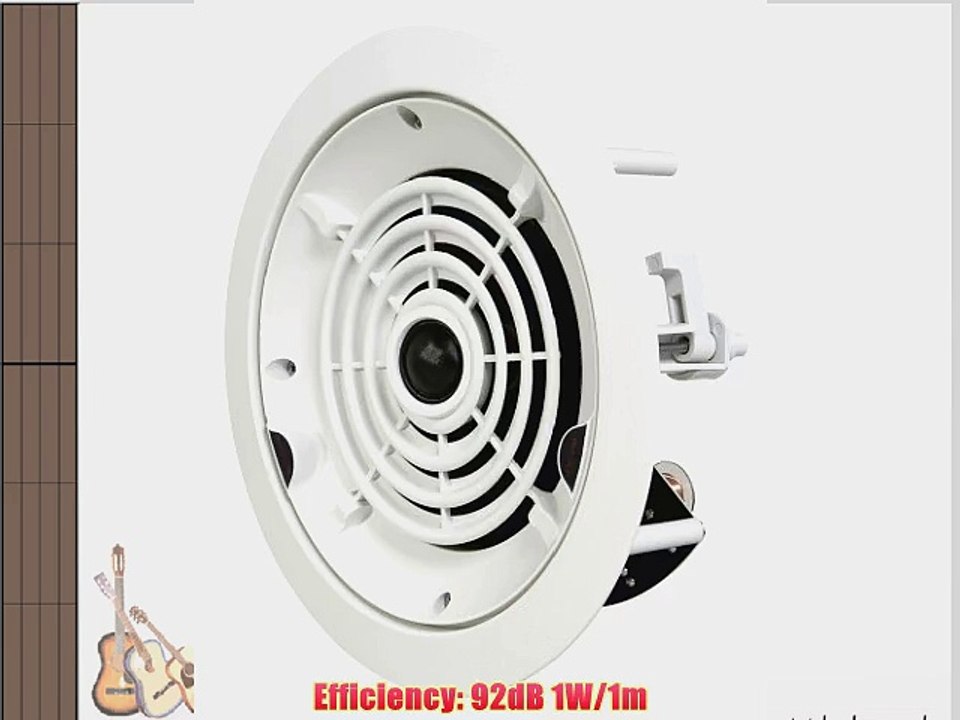 Speakercraft Crs6 One 6 High Fidelity In-Ceiling Stereo Speaker