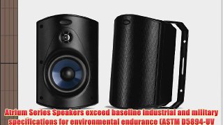 Polk Audio Atrium 5 Speakers (Pair Black)
