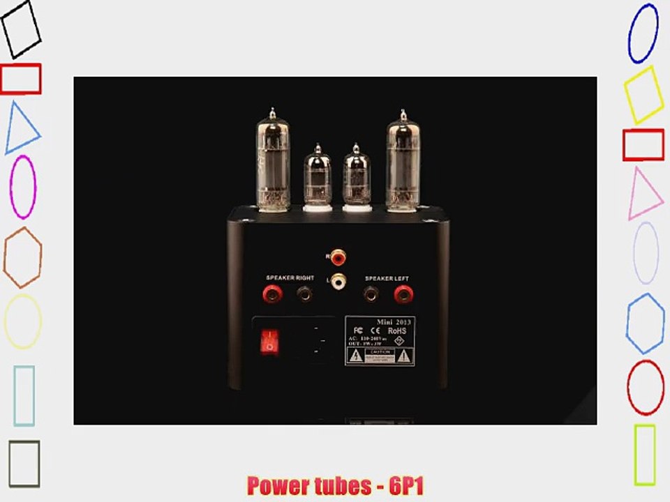 Gemtune Mini 2013 Amplifier Tube 6J1 6P1 Really Cute By Gemini Doctor (Black)