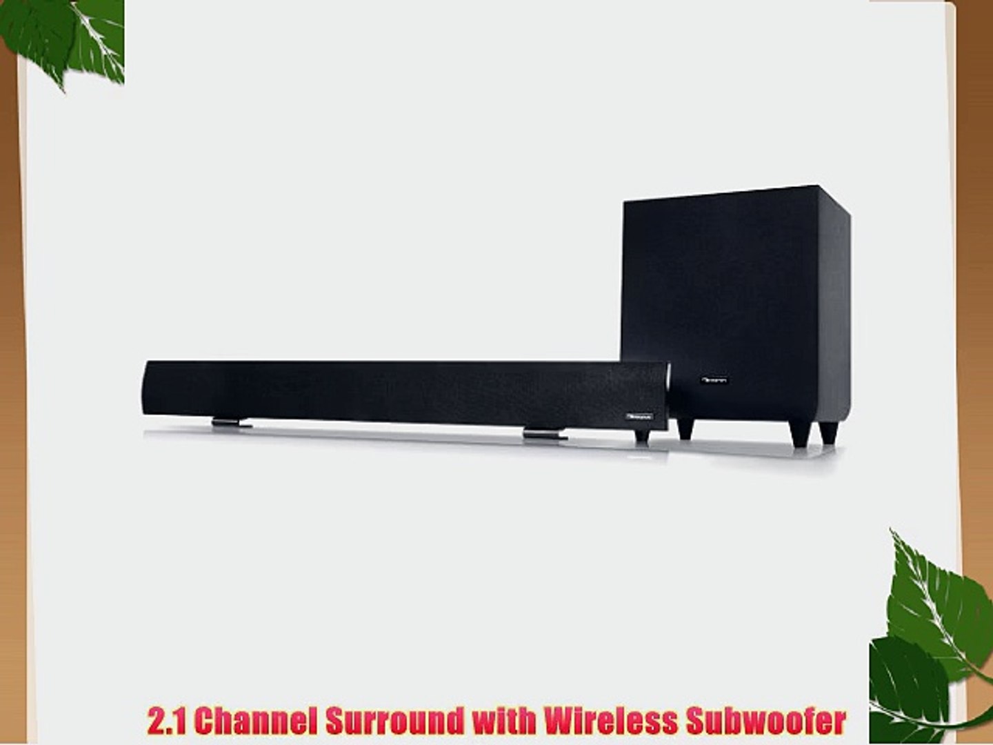 ⁣Nakamichi NK5 Soundbar Home Theatre System