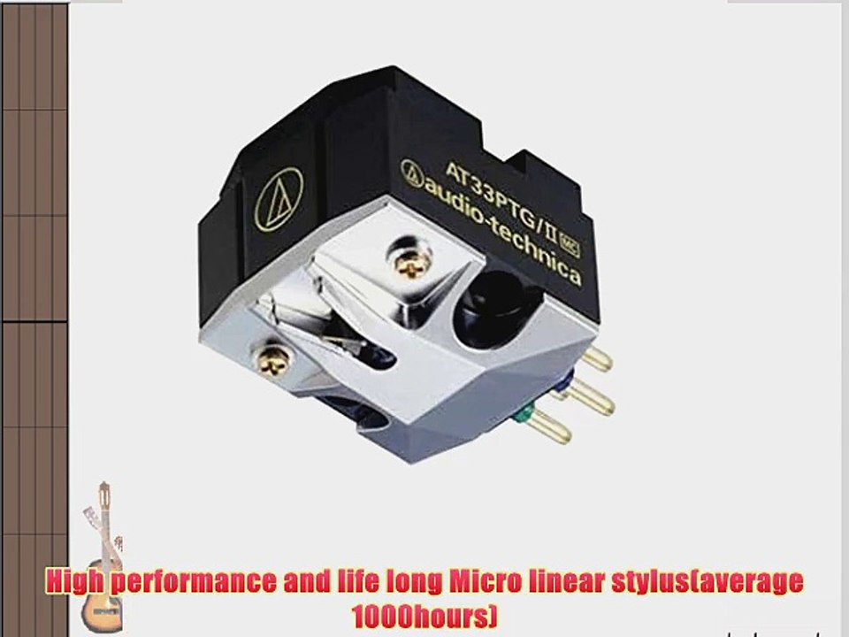 Audio-Technica AT33PTG/II | Dual Moving Coil Cartrige