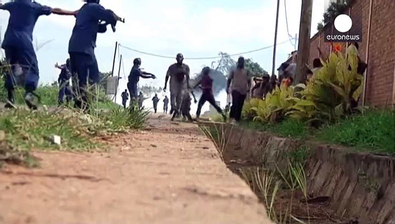 Unruhen in Burundi: Polizei schießt auf Demonstranten