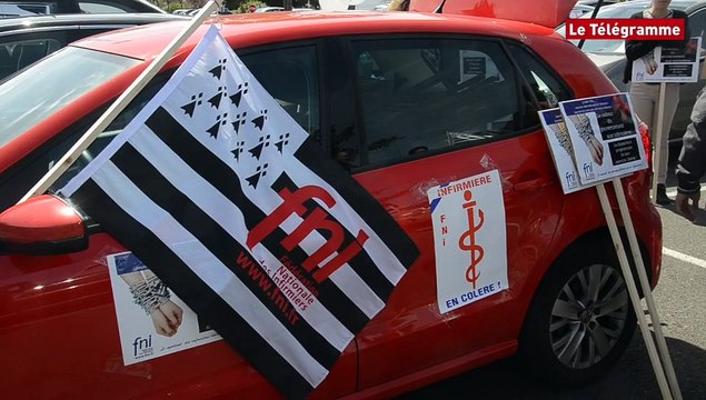 Infirmiers libéraux. RN12 : opération escargot vers Rennes