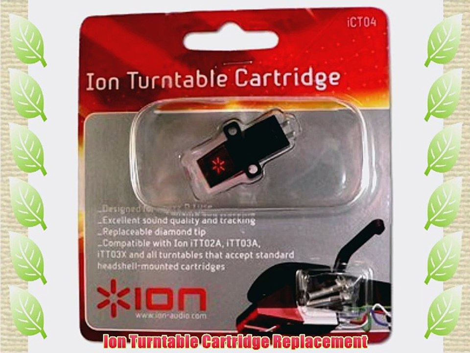 Ion Turntable Cartridge Replacement