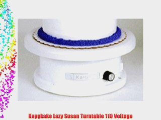 Kopykake T1000 Electric Variable Speed 110V Karousel Turntable