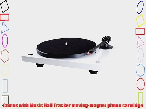 Music Hall MMF 2.2 White Turntable with Cartridge