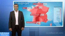 Chaleur dans le sud et dans l'est avant une chute des températures jeudi