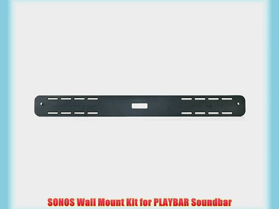 SONOS Wall Mount Kit for PLAYBAR Soundbar