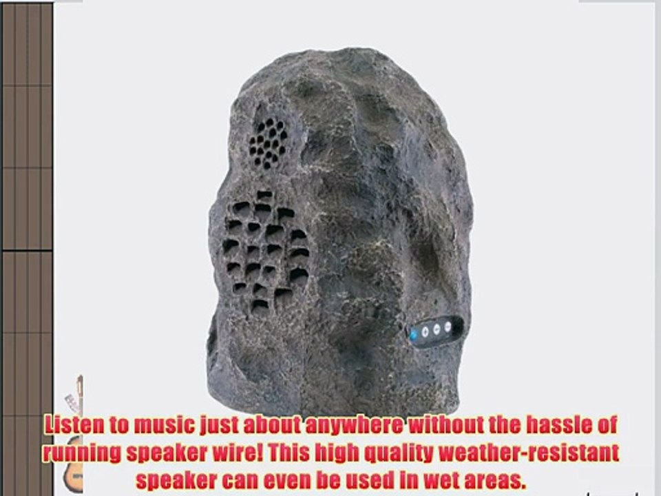 C2G/Cables to Go 41320 Audio Unlimited Premium Bluetooth Rock Speaker Granite