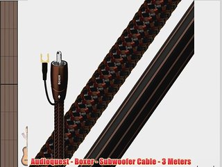 Audioquest - Boxer - Subwoofer Cable - 3 Meters