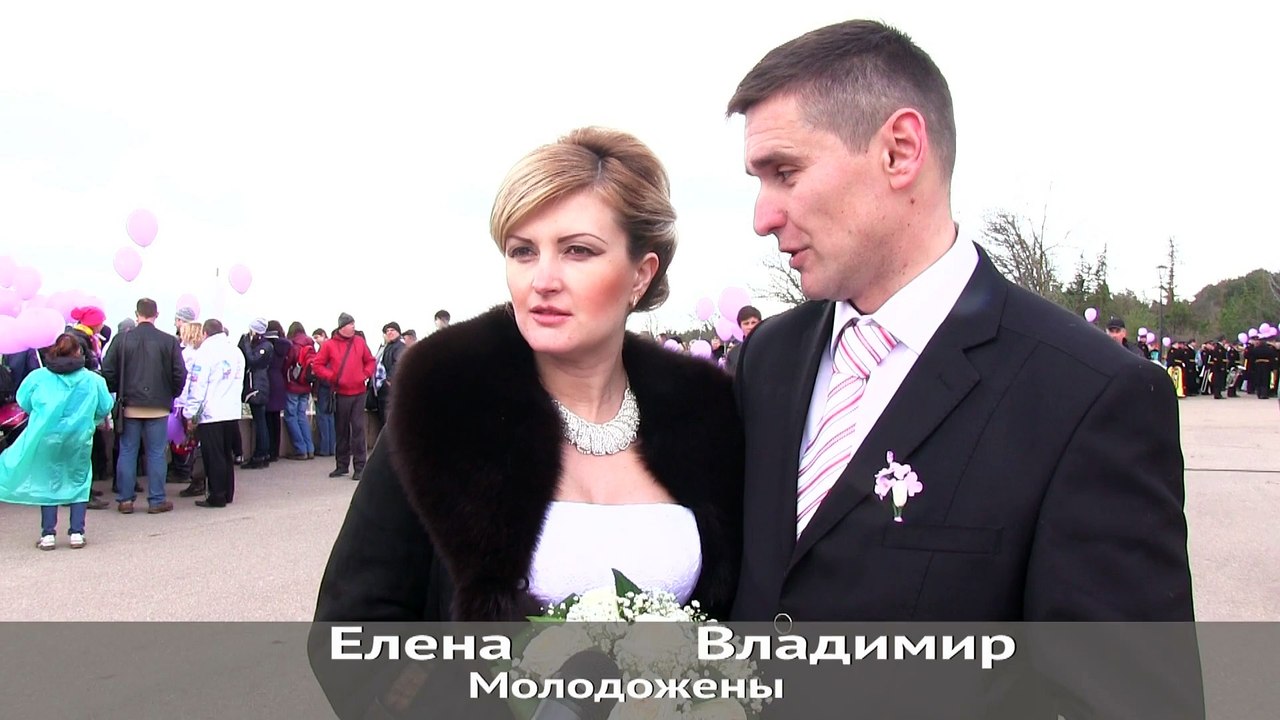 Молодожены приняли участие в акции от Кинокомпании «Союз Маринс Групп»