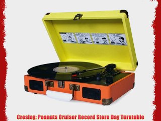 Crosley: Peanuts Cruiser Record Store Day Turntable