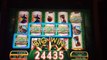 Wizard of Oz Ruby Slippers 5 PROGRESSIVE LINE HIT - Hand Pay - Jackpot - Huge Win!!!