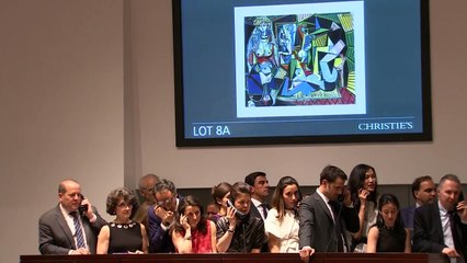 Obra de Picasso bate recorde em NY