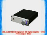 SMSL SA-S3 TA2021B High-grade HIFI Digital Amplifier   14V3A Power Adapter - Silver
