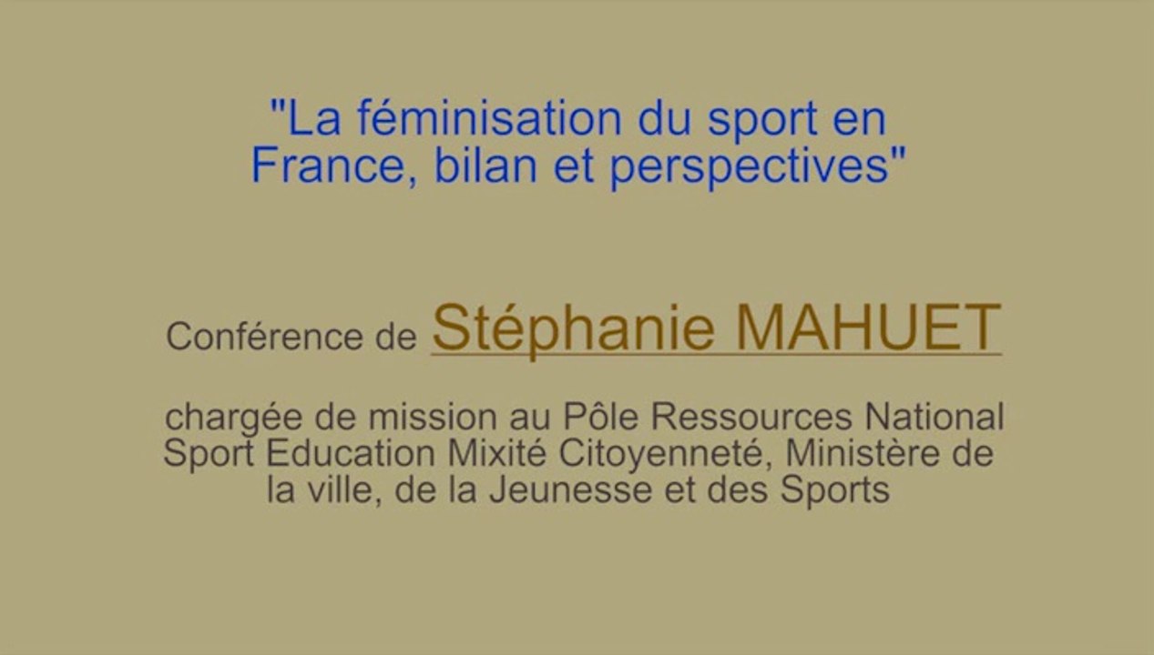 La féminisation du sport en France, bilan et perspectives