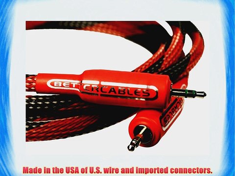 16.40 foot (5 meter) Stereo Mini Plug to Stereo Mini Plug - Better Cables Silver Serpent -