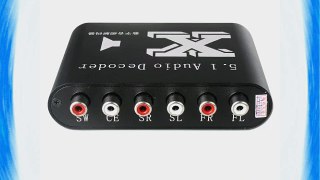 KEEDOX? 5.1-Channel DTS/AC-3 Home Theater Audio Decoder RCA Decode DTS / Dolby AC-3 Digital