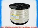 Sewell 14/2 AWG Speaker Wire 500 Ft. Spool Oxygen Free Copper