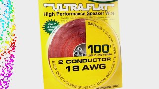 Cables Unlimited SuperFlat 100ft 18Awg Speaker Wire (AUD-5400-99)