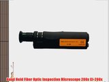 Hand Held Fiber Optic Inspection Microscope 200x Cl-200x