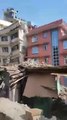 Nepal Earthquake 2015, 5 Storied Building Fall Down