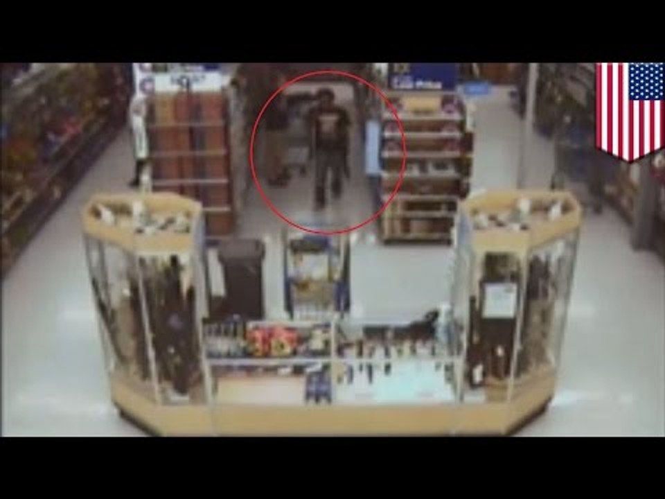 Wallmart超市槍擊案監視影帶曝光