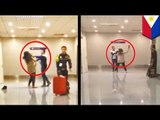 Loud Chinese tourist slapped by customs officer at Manila International Airport