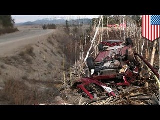 Colorado mom Kristen Hopkins found alive five days after driving off 140 foot cliff