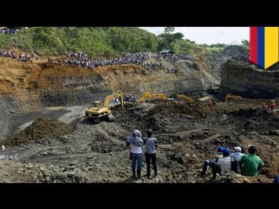 Illegal gold mine collapse kills 3, buries dozens in Colombia