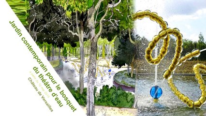 Visite virtuelle : le bosquet du théâtre d'eau du château de Versailles