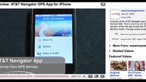 GPS iPhone App Shootout - TomTom, AT&T, Navigon, and G-Map Compared!